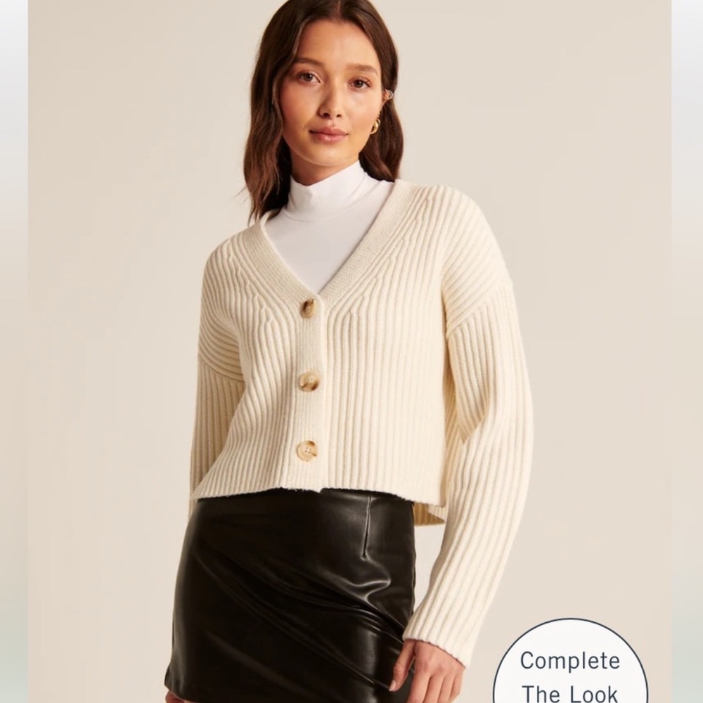 Abercrombie Wool Blend Cardigan